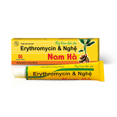 Erythromycin & Nghệ Nam Hà 10g