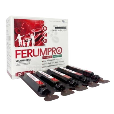 Siro FerumPro - Bổ sung sắt và acid folic cho cơ thể