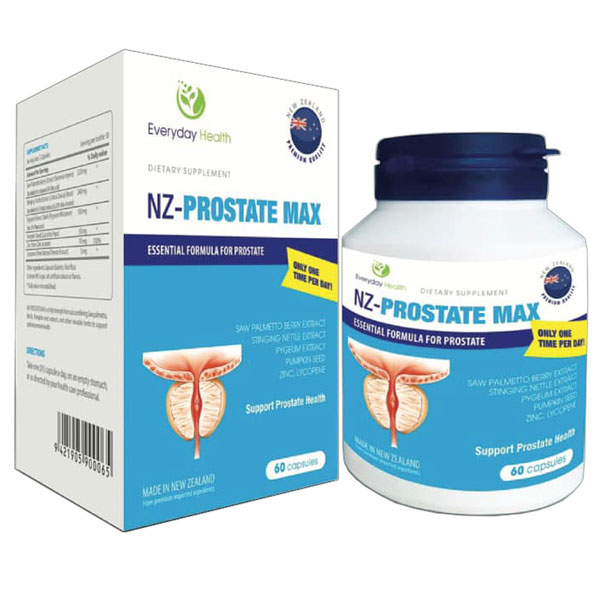 Viên Uống Nz-Prostate Max - Hỗ trợ giảm u xơ phì đại tiền liệt tuyến lành tính